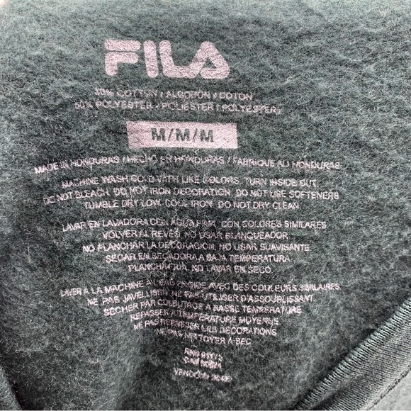NEW FILA Graphic Crewneck Sweatshirt Size Medium - Picture 6 of 6